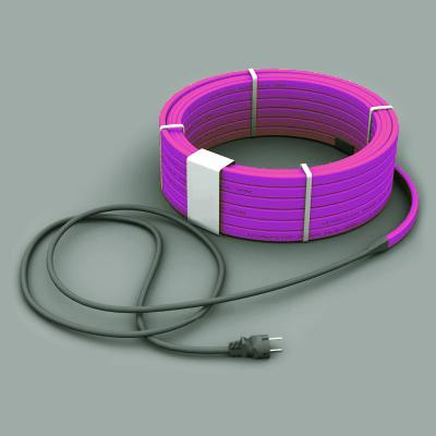 Изображение №1 - Греющий кабель для желобов и водостоков SRL 30-2 CR 30 Вт (18м) комплект