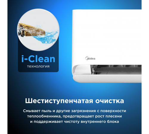 Настенная сплит-система Midea серии Breezeless E MSFE-12N8D6-I/MSFE-12N8D6-O Настенная сплит-система Midea серии Breezeless E MSFE-12N8D6-I/MSFE-12N8D6-O