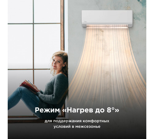 Настенная сплит-система Midea Unlimited MSAG2-09HRN1-I/MSAG2-09HRN1-O Настенная сплит-система Midea Unlimited MSAG2-09HRN1-I/MSAG2-09HRN1-O
