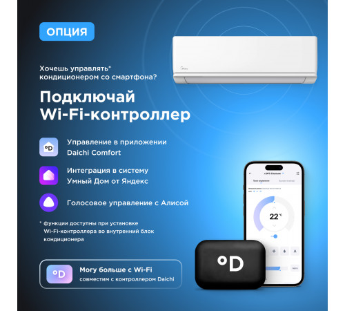 Настенная сплит-система Midea Unlimited MSAG2-09HRN1-I/MSAG2-09HRN1-O Настенная сплит-система Midea Unlimited MSAG2-09HRN1-I/MSAG2-09HRN1-O