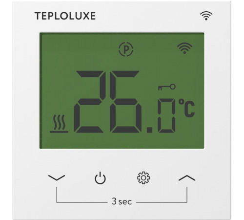 Терморегулятор электронный Теплолюкс Pontus WiFi белый
