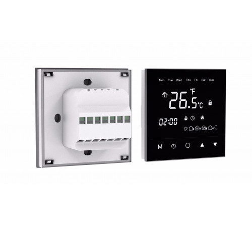 Терморегулятор для теплого пола WarmLife (черный)