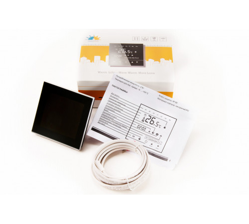 Терморегулятор для теплого пола WarmLife (черный)