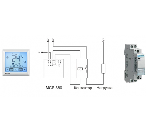 Терморегулятор для теплого пола MCS 350