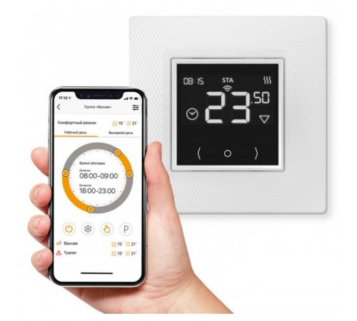 Терморегулятор для теплого пола Теплолюкс EcoSmart 25 Wi-Fi