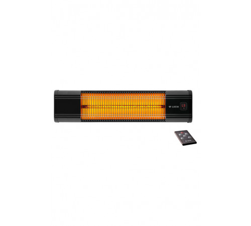 Карбоновый настенный обогреватель Luxeva LXV 2500-HR Black