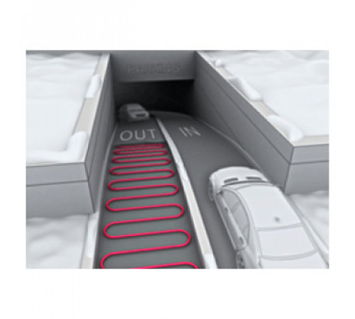 Саморегулирующийся греющий кабель SM-2CR (80 Вт) для обогрева дорог