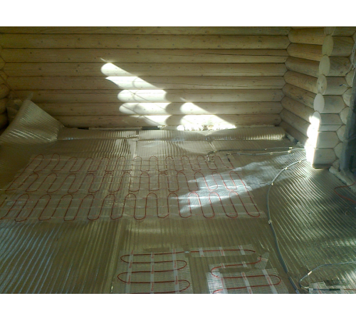 Инфракрасное отопление бани