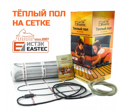 Комплект теплого пола на сетке EASTEC ECM - 6,0 Комплект теплого пола на сетке EASTEC ECM - 6,0