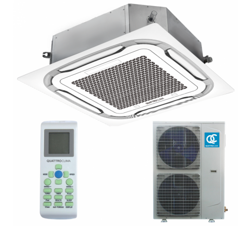 Кассетный кондиционер Quattroclima QV-I48CG1/QN-I48UG1/QA-ICP12 Кассетный кондиционер Quattroclima QV-I48CG1/QN-I48UG1/QA-ICP12