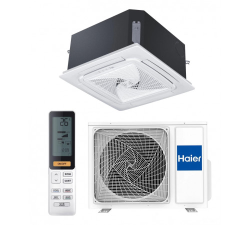Кассетный инверторный кондиционер Haier AC35S2SG1FA/1U35S2SM4FA Кассетный инверторный кондиционер Haier AC35S2SG1FA/1U35S2SM4FA